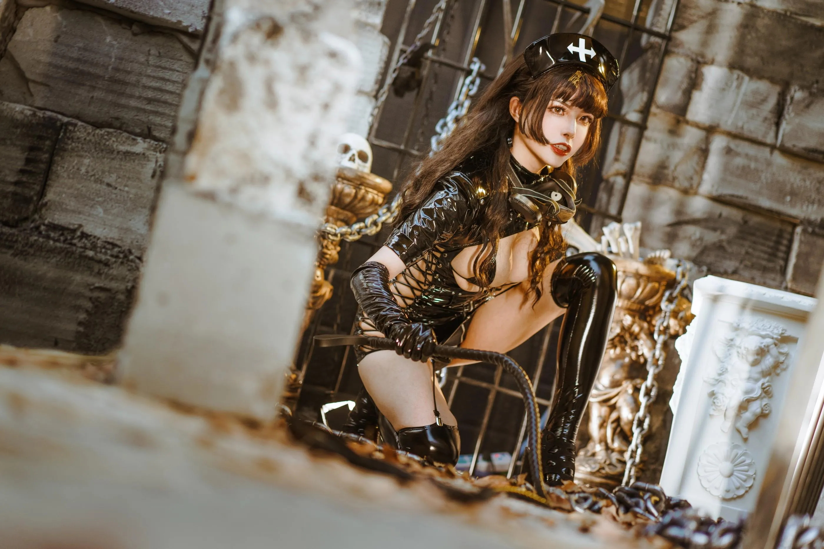 秋和柯基 – NO.023 黑暗护士 [12P]插图